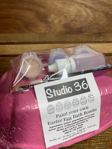 Paint Your Own Easter Egg Bath Bomb Kit