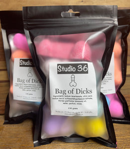 Bag of Dicks Mini Bath Bombs