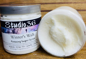 Winter’s Walk Foaming Sugar Scrub
