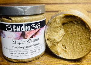 Maple Walnut Foaming Sugar Scrub