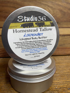 Homestead Tallow Whipped Body Butter