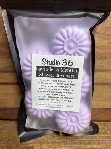Lavender & Menthol Shower Steamers